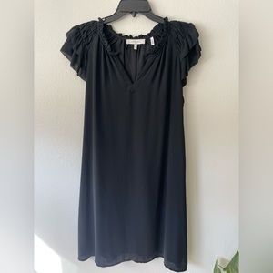 Lark & Ro Black chiffon dress size 8